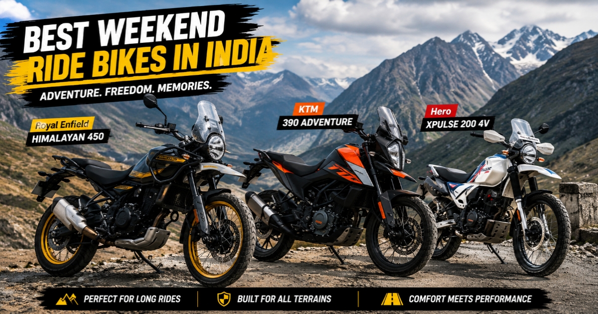 Best Weekend Ride Bikes in India