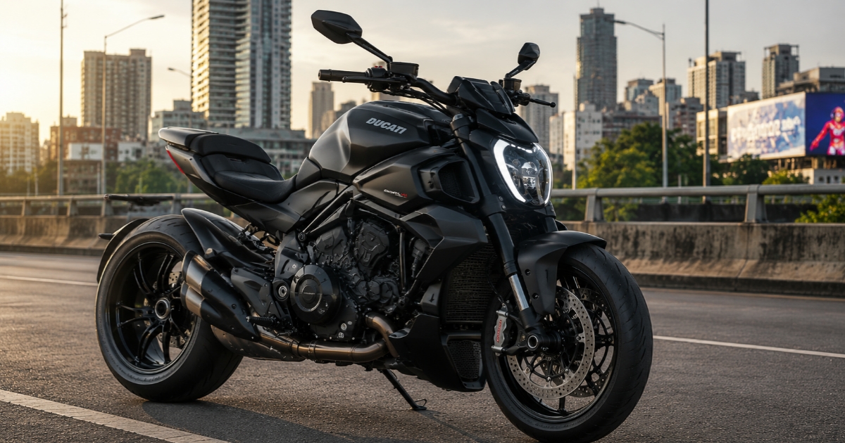 Diavel V4 Black Roadster