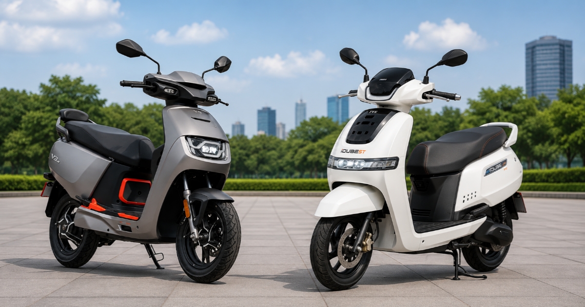 Hero Vida VX2 Plus vs TVS iQube ST