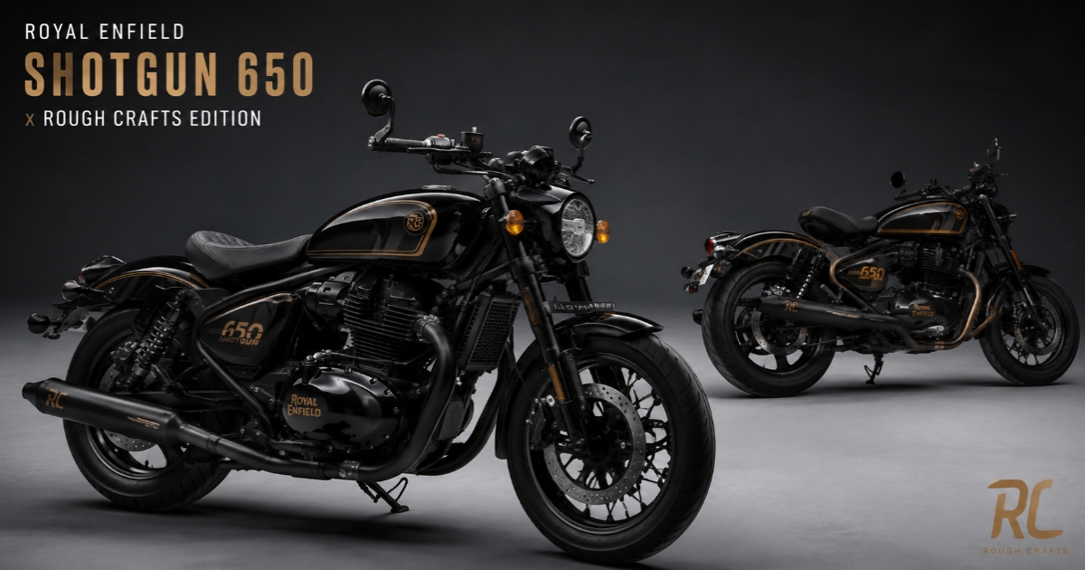 Royal Enfield Shotgun 650 x Rough Crafts Edition
